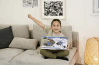 Carson RTF Easy Tyrann 280 2,4G 100% Távirányítós helikopter - Fekete/Kék