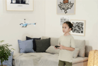 Carson RTF Eagle 280 Crash Stop 2,4G Távirányítós helikopter - Fehér/Kék