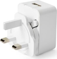Roberts Radio EU/UK 2.1A USB-C Hálózati Utazó Töltő Adapter 10,5W - Fehér