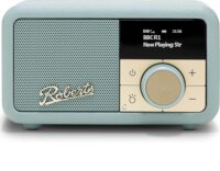 Roberts Radio Petite 2 Bluetooth hordozható FM/DAB/DAB+ Zsebrádió - Kék