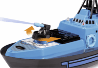 Carson RTR 2,4G Távirányítós rendőrcsónak - Kék