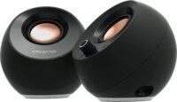 Creative Pebble Pro 2.0 USB‑C Bluetooth 5.3 Aktív hangszóró 60 Watt - Fekete