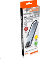 Media-Tech MT5046 Univerzális USB-C Laptop dokkoló Állomás 100 Watt