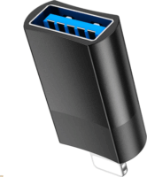 Hoco OTG UA17 Lightining - USB-A Átalakító Adapter - Fekete
