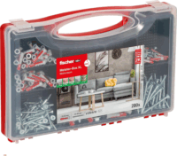 Fischer 577158 Meister-Box XL Tipli és csavar készlet Ø5/6/8/10 35-69mm (280db/csomag)