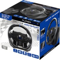 Subsonic Superdrive Multi Pro SV750 Kormány és Pedál - Fekete (PC / PS4 / Xbox Series X/S / One / Nintendo Switch)