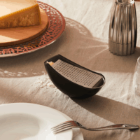 Alessi AARU01 B Parmenide Rozsdamentes acél Sajtreszelő