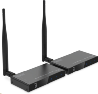 Digitus DS-55346 WiFi 100m HDMI Elosztó Splitter szett - Fekete