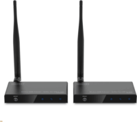 Digitus DS-55346 WiFi 100m HDMI Elosztó Splitter szett - Fekete