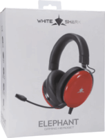 White Shark GH-2540R Vezetékes Gamer Fejhallgató Headset - Piros