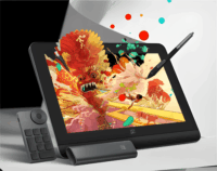 XP-PEN Artist Pro 14 (Gen 2) Digitális Rajztábla + X-Remote 14" - Fekete