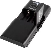 Ansmann Powerline Vario X Univerzális Akkumulátor Töltő Li-Ion / Li-Po / NiMH + USB kábel