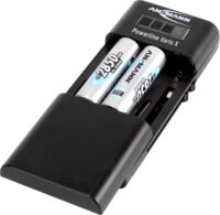 Ansmann Powerline Vario X Univerzális Akkumulátor Töltő Li-Ion / Li-Po / NiMH + USB kábel