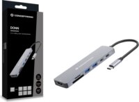Conceptronic DONN28G 7-in-1 Univerzális USB-C Laptop Dokkoló Állomás