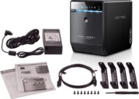 FANTEC QB-35U31 4× 3,5" USB 3.1 Gen1 Külső HDD ház - Fekete