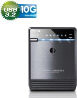 FANTEC QB-35U31 4× 3,5" USB 3.1 Gen1 Külső HDD ház - Fekete