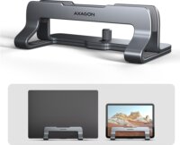 AXAGON STND-VG Függőleges Állítható Laptop és Tablet Állvány 17.3" - Szürke