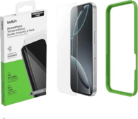 Belkin ScreenForce iPhone 17 Max kijelzővédő üveg fólia felhelyező kerettel (2db)