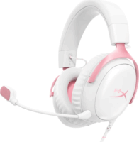 HP HYPERX Vezetékes Gamer Fejhallgató Headset - Fehér / Rózsaszín