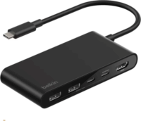 Belkin AVC022HQBK Univerzális USB-C Laptop dokkoló Állomás 150 Watt