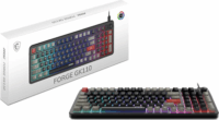 MSI Accy Forge GK110 USB-A Gaming Billentyűzet HUN - Fekete