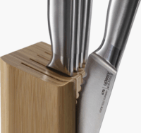 Joseph Joseph Elevate Steel Bambusz Rozsdamentes acél késkészlet 5 darabos - Natúr