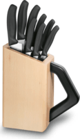Victorinox Classic Rozsdamentes acél késkészlet 8 darabos - Fekete / Barna