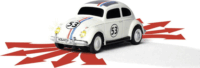 Carson RTR VW Beetle Bogár Rallye Távirányítós autó LED fénnyel 2,4G 1:87 - Fehér