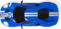 Carson RTR Ford GT Távirányítós autó 2,4G 1:24 - Kék