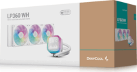DeepCool LP360 360mm ARGB All In One Univerzális CPU Vízhűtés - Fehér