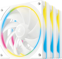 DeepCool FL12 SE WH 120x120x25 PWM ARGB LED Rendszerhűtő ventilátor 3db - Fehér