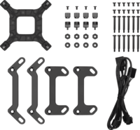 DeepCool LM360 360mm ARGB All In One Univerzális CPU Vízhűtés - Fekete