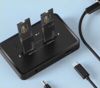 Gembird DD2‑U3M2 SSD Dokkoló állomás (USB-C - M.2 NVMe & SATA)