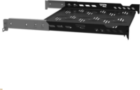 Stalflex B-RSA19-1U-350B Rackszekrény polc 19" / 1U / 35 cm - Fekete (Úracsomagolt)