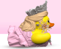 Numskull Tubbz Wicked "Glinda Upland" (Első Kiadás) Gumikacsa Figura 9cm