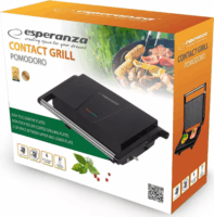 Esperanza EKG014 Pomodoro kontakt grill 1200 Watt - Fekete