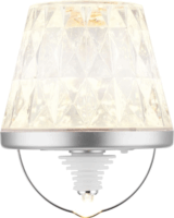 REV LED Cristal Akkus Palackba dugható Asztali Lámpa 13,8 cm - RGBW