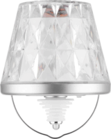 REV LED Cristal Akkus Palackba dugható Asztali Lámpa 13,8 cm - RGBW