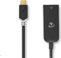 Nedis CCBW64952AT02 USB-C 3.2 apa - RJ45 anya 200mm Átalakító adapter