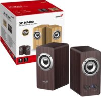 Genius SP-HF400 2.0 Aktív hangfal 10 Watt - Sötétbarna