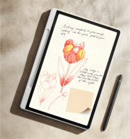 XP-PEN Magic Note Pad 10,9" Grafikus kijelző - Ezüst/Fehér