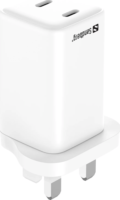 Sandberg 441-62 65W 2x USB-C Hálózati Gyorstöltő - Fekete