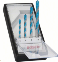 Bosch Ø 4 - 8 mm HSS Hengeres többcélú készlet (4db/csomag)