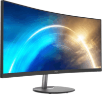MSI PRO 34" MP341CQDE 21:9 UWQHD VA LED Ívelt Monitor - Fekete