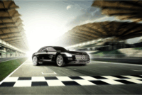 Carson RTR Mercedes Benz SLS AMG Távirányítós autó 2,4G 1:24 - Fekete