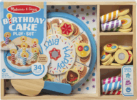Spin Master Melissa & Doug Fa születésnapi torta játékszett