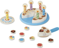 Spin Master Melissa & Doug Fa születésnapi torta játékszett