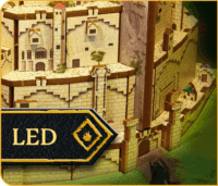 Revell Tiny Adventures A Gyűrűk Ura "Minas Tirith" Könyvtámasz építőkészlet