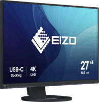 EIZO 27" EV2740S-BK FlexScan 16:9 4K UHD IPS LED Monitor - Fekete