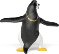 Schleich 14958 A mágikus állatok iskolája Jurij a pingvin aranylánccal játékfigura